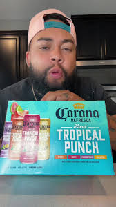 Tropical Corona Refresca!!! #heavyhands #seltzerreview #summerdrink  #tropicaldrinks