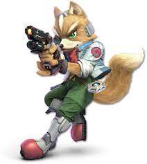 Fox As He Appears In Super Smash Bros Ultimate Star Fox Pokemon Personagem