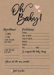 rustic kraft baby prediction cards baby predictions baby predictions and advice card baby predictions printable baby predictions advice baby prediction cards baby prediction baby shower printables