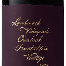 Landmark Vineyards Overlook Pinot Noir 2019 750ml - Wine & Liquor Warehouse