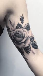 Black And White Vintage Style Flower Sleeve Tattoo 50 Beautiful Rose Tattoo Ideas Rose Vine Tattoos Vintage Rose Tattoos Vintage Flower Tattoo