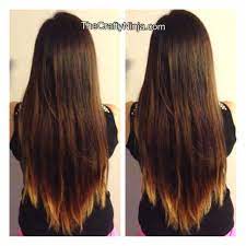 Ombre Hair Diy The Crafty Ninja Ombre Hair Hair Styles Diy Hairstyles