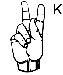 Maybe you would like to learn more about one of these? The Letter K In Sign Language I D Love To Learn That Learn Sign Language K In Sign Language Sign Language Letters