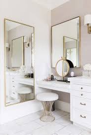 A slender, horizontal sink saves space in a small bathroom. 51 Clever Ways To Use Small Space For Dressing Table Page 27 Of 51 Home Decor Bathroom Interior Decor Interior Design