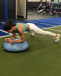 Alexia Clark On Instagram Bosu Workout 1 30 Seconds Each Side 2 30 60seconds 3 30 60seconds 4 30 60seconds 3 Bosu Workout Bosu Ball Workout Alexia Clark