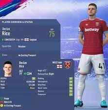 Create your own fifa 21 ultimate team squad with our squad builder and find player stats using our player database. Fcg On Twitter 21 03 19 Fifa19 Squad Update Declan Rice