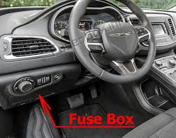 Every year, untold numbers of drivers either lose their car keys or lock them inside their cars. Fuse Box Diagram Chrysler 200 Mk2 2015 2017