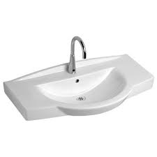 wall mounted porcelain bathroom sink