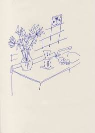 Illustration In Illustration Do A Series Focussing On Small Areas Of Spaces Draw Them Like Here Basic And Simple Y In 2020 Illustration Art Sketch Book Art Drawings