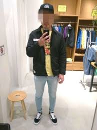 base ベース depactusのキャップを使ったコーディネート wear コーチ シャツ カットソー 黒
