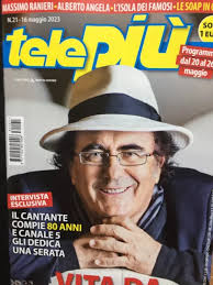 TELEPIÙ 2023 21.AL Bano Carrisi,Massimo Ranieri,Alberto Angela,Ilary Blasi  EUR 14,99
