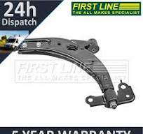 Fits Kia Carens 2002- First Line Front Left Lower Track Control Arm  OK2FA34350