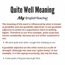 We can view meaning at two levels. Quite Well Meaning Myenglishteacher Eu