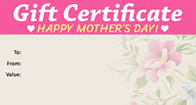 It can be printed in black and white very quickly. Gift Template Select A Gift Certificate Template To Customize