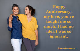 It comes every year as reminder of that moment when you were joined by your partner to form a beautiful relationship. 75 Funny Anniversary Quotes Guaranteed To Get A Smile Lovetoknow