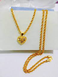 Jualan emas lama kepada emas baru. Rantai Leher Emas 916 1 Set Women S Fashion Jewellery On Carousell