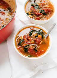 Quinoa Vegetable Soup Recipe Cookie And Kate Recipe Soup Recipes Vegetable Soup Recipes Fall Soup Recipes