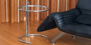 This table can also be used as a small round coffee table or an accent table. How To Tell A Fake Eileen Gray Adjustable E1027 Sidetable