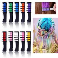 Whatever you do, don't try to color your hair or add product to it while it's tangled; Hair Chalk Comb Set Nontoxic Temporary Diy Rainbow Highlighting Dye Fo Ninthavenue Europe