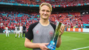 Kasper dolberg | каспер дольберг запись закреплена. Dolberg Reflects On Completely Crazy Victory After Firing Denmark Into Quarter Finals