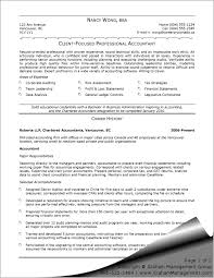 Sample Accountant Resume Sharon Graham