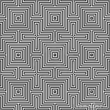 Optic Illusion Geometric Seamless Pattern Psychedelic Pattern Optical Illusions Art Geometry Pattern