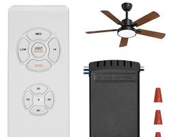 Image of Remote 3in1 Ceiling Fan with Light