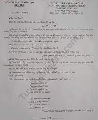 >>> đề thi vào lớp 10 môn ngữ văn tỉnh đồng nai năm 2020 Ä'ap An Ä'á» Thi Vao Lá»›p 10 NÄƒm 2020 Mon VÄƒn Tá»‰nh Báº¿n Tre