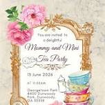 Mommy and Mini Tea Party