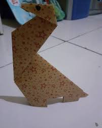 Jerapah Origami Melipatkertas Giraffeorigami Origamisederhana Craft Papercraft Origami Blogspot
