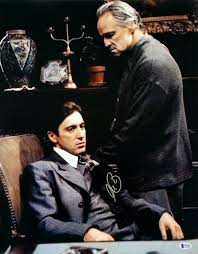 Al Pacino Signed The Godfather Michael Corleone 16x20 Brando Photo Beckett Bas Godfather Movie Marlon Brando The Godfather Marlon Brando