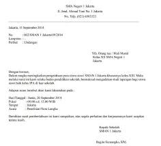 Contoh Surat Dinas Sekolah Smp Ilmusosial Id