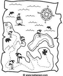 Pirate Treasure Map Coloring Page Pirate Treasure Maps Pirate Coloring Pages Pirate Maps