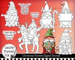 We're intrigued by these uncustomary colored christmas trees. Christmas Gnomes Digital Stamp Nordic Gnome Christmas Digi Etsy Digital Stamps Christmas Gnome Digital Stamps Christmas