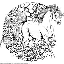 Jul 11, 2013 · it thus evokes great joy in kids to fill the horse coloring pages with such attractive colors. Easy Horse Mandala Coloring Pages Novocom Top