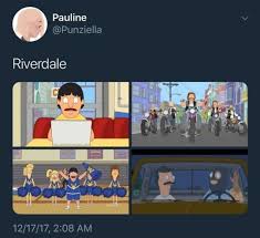 The Birds Work For The Bourgeoisie Painting Sunset Be The Piece Of Shit You Ve Always Wanted To Be Riverdale Funny Riverdale Memes Riverdale