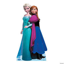 She has grown her unique trademark style of colour and humour using a mix of fabric, feathers, pen, ink Disney Frozen Elsa Anna Cardboard Stand Up Oriental Trading