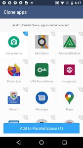 Free clone application, dual application, you can clone any application, secure vpn service, interesting chat emoticons, private icons and spaces, personalized themes, and cool floating stickers. Parallel Space Lite 4 0 9070 Apk For Android Download Androidapksfree