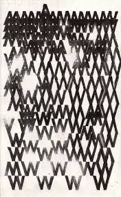 W M W M W Reminds Me Of A Study I Did On Repeating Letters In An Architectural Drawing Class Pattern Design Pattern Architecture Drawing