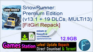 Press the up arrow on your keyboard. Snowrunner Premium Edition V13 1 19 Dlcs Multi13 Fitgirl Repack