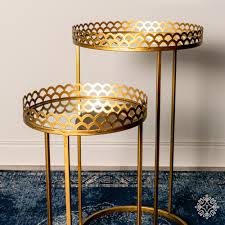 Cart | my account | contact. Ridgley Set Of Two Accent Tables Round Mirrored Gold