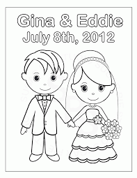 Valentine's day in doodle, zent. Bride And Groom Coloring Pages For Kids Coloring Pages Blog Circle