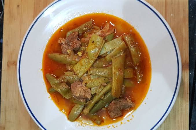 Green Beans with Meat