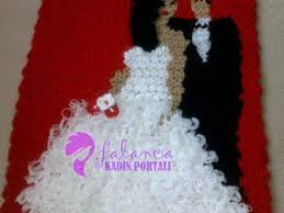 Ozellikleri Ceyizlerin En Gosterisli Orgu Modellerinden Gelin Damat Lif Modelleri Ornekleri Modeli Anlatimli Ve Aciklamali Olarak Sizlerl Gelin Damatlar Orgu