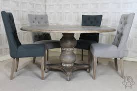 Our solid wood double pedestal tables enable you to easily adjust the size of the tabletop by adding or removing leaves. Pedestal Base Oak Dining Table Peppermill Interiors