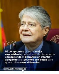 Mi compromiso es ser el mejor expresidente del 🇪🇨.