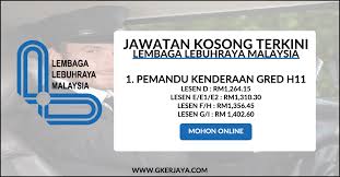 Jawatan Kosong Pemandu Kenderaan Permohonan Hendaklah Membuat Permohonan Malaysia Need A Job Job