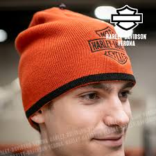Harley-Davidson® Bar & Shield Orange Cap