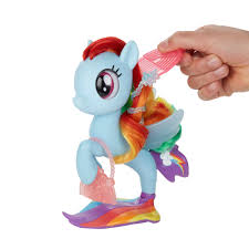Follow your favorite ponies in their latest adventures in ponyville on my little pony friendship is magic. My Little Pony The Movie Glitter Style Seapony Rainbow Dash 3 Accessories Walmart Com Walmart Com