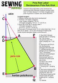 See more ideas about dress sewing patterns, pattern fashion, sewing dresses. Pola Rok Lebar Berdasarkan Pola Rok Klok Sewing Tutorials Clothes Sewing Patterns Trendy Sewing Patterns